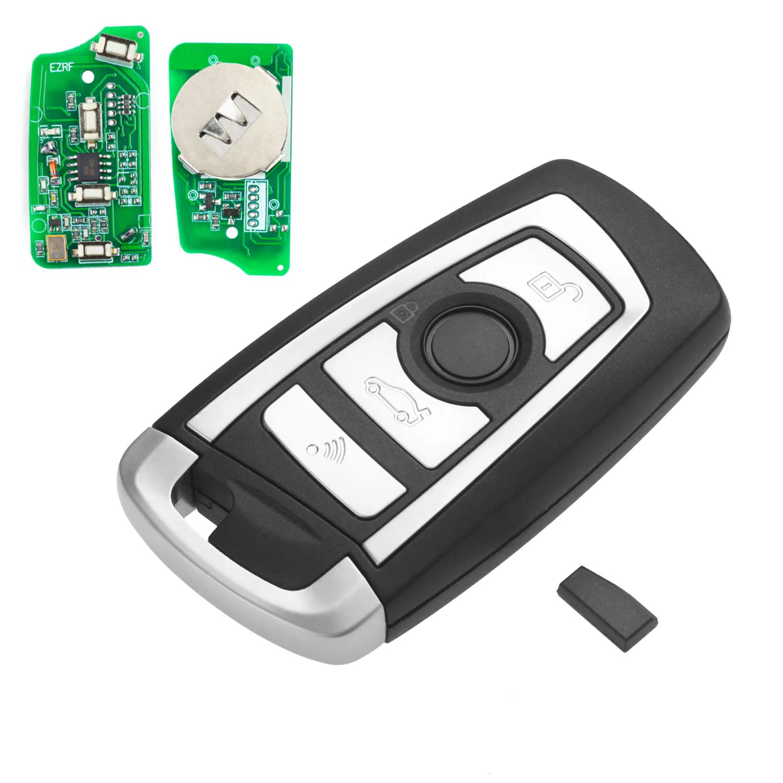 Modified Flip Remote Key PCF7935AA 4Buttons 433MHz EWS ID44 HU58 Chip For BMW 325 330 318 525 530 540 E38 E39 E46 M5 X3 X5 E65 | Автомобили