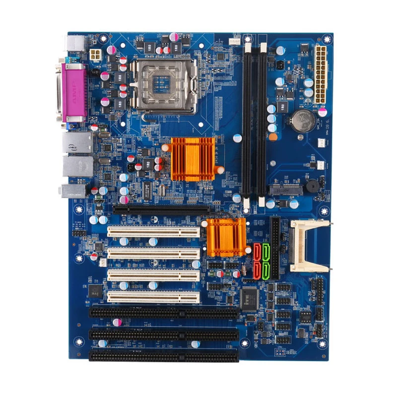 G41 lga775 Промышленная материнская плата с 2 * DDR3 4 PCI 3 ISA|Материнские платы| |
