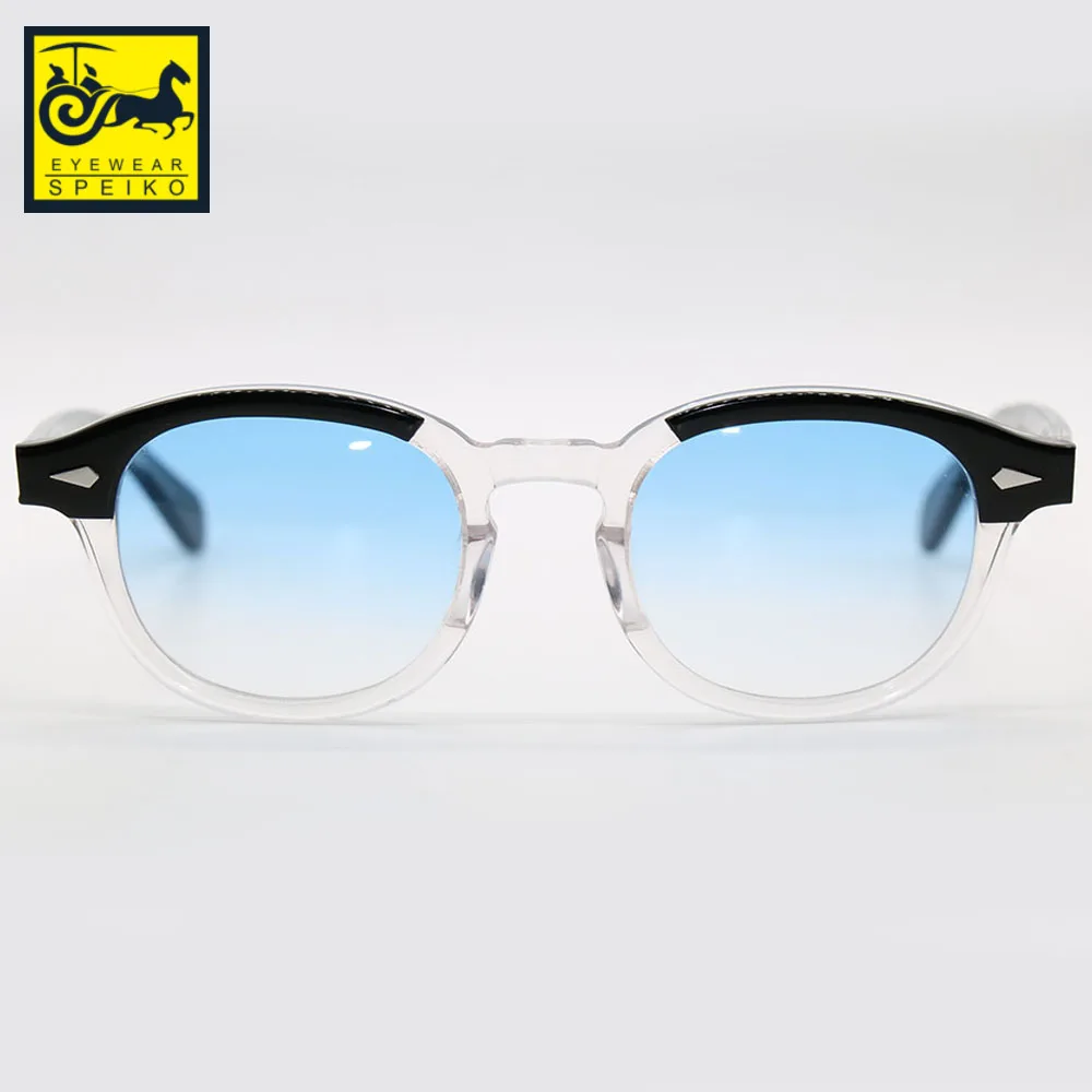 

Солнцезащитные очки Lemtosh для мужчин и женщин, градиентные прогрессивные солнечные очки Джонни Депп для близорукости, зеркальные линзы
