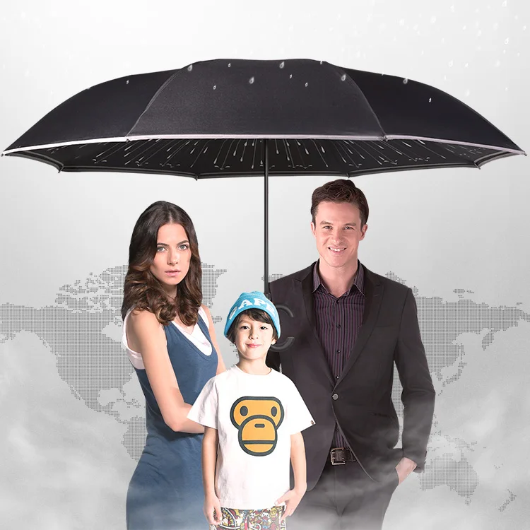 Большой автомобильный зонт автоматический водонепроницаемый