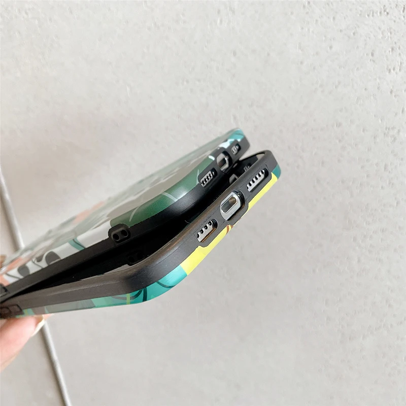 Мягкий ударопрочный чехол из ТПУ для iPhone 11 12 Pro Max XR XS X 7 8 Plus SE 2020|Сумки телефона| |