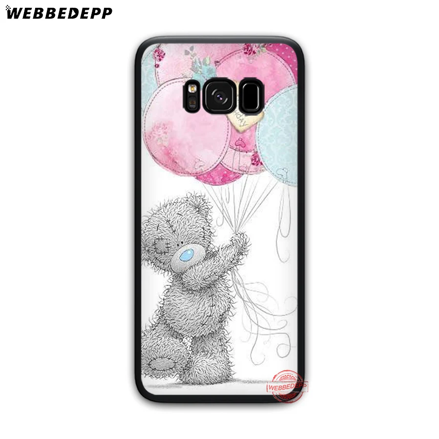 WEBBEDEPP Tatty Teddy Me To You Bear Мягкий чехол для Samsung J4 J6 Prime Plus J8 2018 J7 Dou A20E A70S A51 A71 A81 A91 |