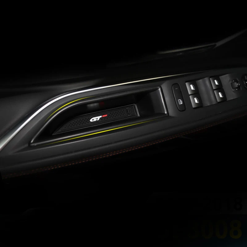 Автомобильный контейнер спереди дверные ручки Коробка Для Хранения Чехол для