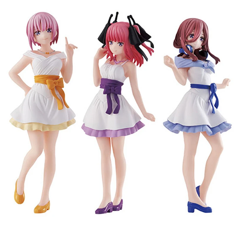 

Игрушка Bandai Gacha 63065, фигурки героев аниме «Накано Нино», ПВХ Модель, Мультяшные игрушки