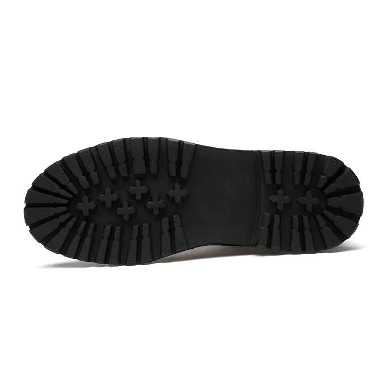 Мужские ботинки Martin из натуральной кожи с высоким берцем зимняя теплая обувь для