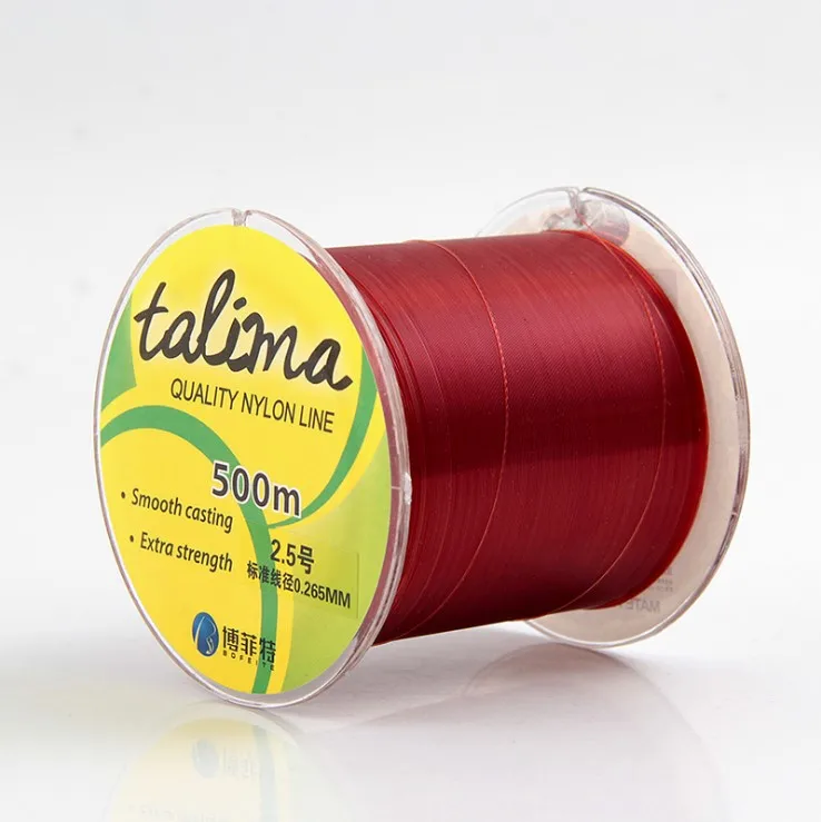 Японская оригинальная нейлоновая рыболовная леска 500 м супер прочная рыболовные