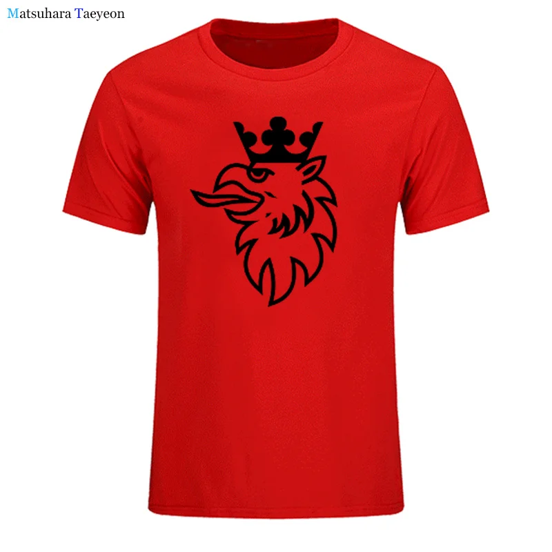 

Funny Rooster Crown Print Men Tshirt O Neck Short Sleeves T Shirt Man Hip Hop Streetwear T Shirt for Man Mens Clothing