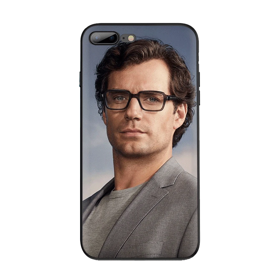 B7 Мобильный чехол для телефона tpu для iPhone 11 Pro XR X XS Max iPhone 7 8 6 6s плюс 5 5S SE чехол Генри кавилл - Цвет: B7