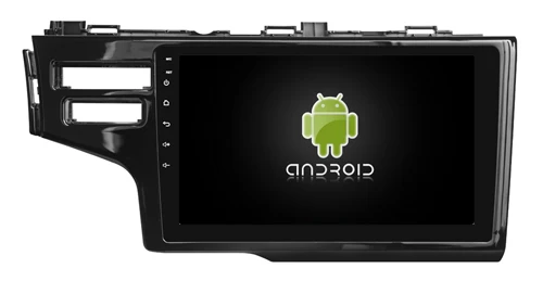 Автомобильный мультимедийный плеер 9 дюймов ips экран монитор gps магнитофон Bluetooth Android 9,0 для HONDA FIT jazz два отверстия Авто Аудио