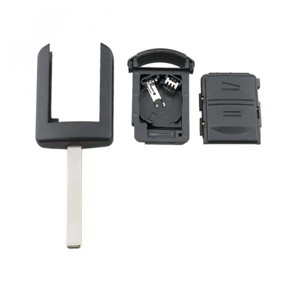 Чехол для автомобильного ключа с двумя кнопками Сменный пульта дистанционного