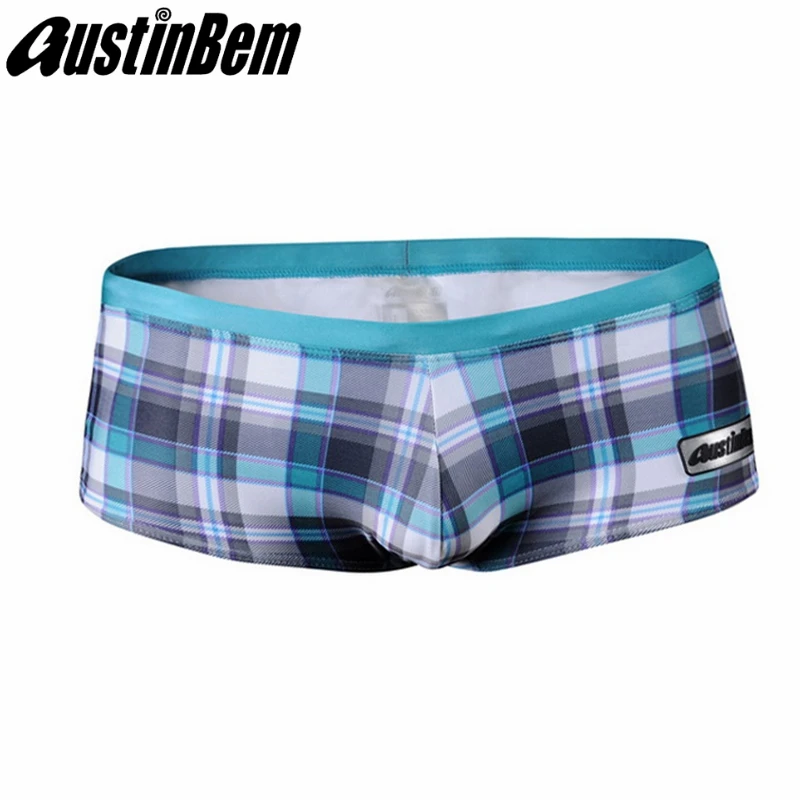 Купальные костюмы AUSTINBEM, купальные костюмы для мужчин, Maillot De Bain Homme, сексуальные, с низкой талией, сетчатые мужские плавки для пляжа, купальный костюм с шортами - Цвет: 10
