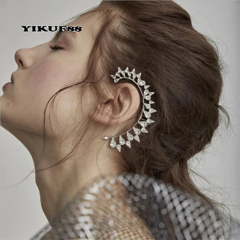 

YIKUF88 Women Ear Hairpin Female Fashion Seamless Hairpin Comb Fine Jewelry for Women Gift