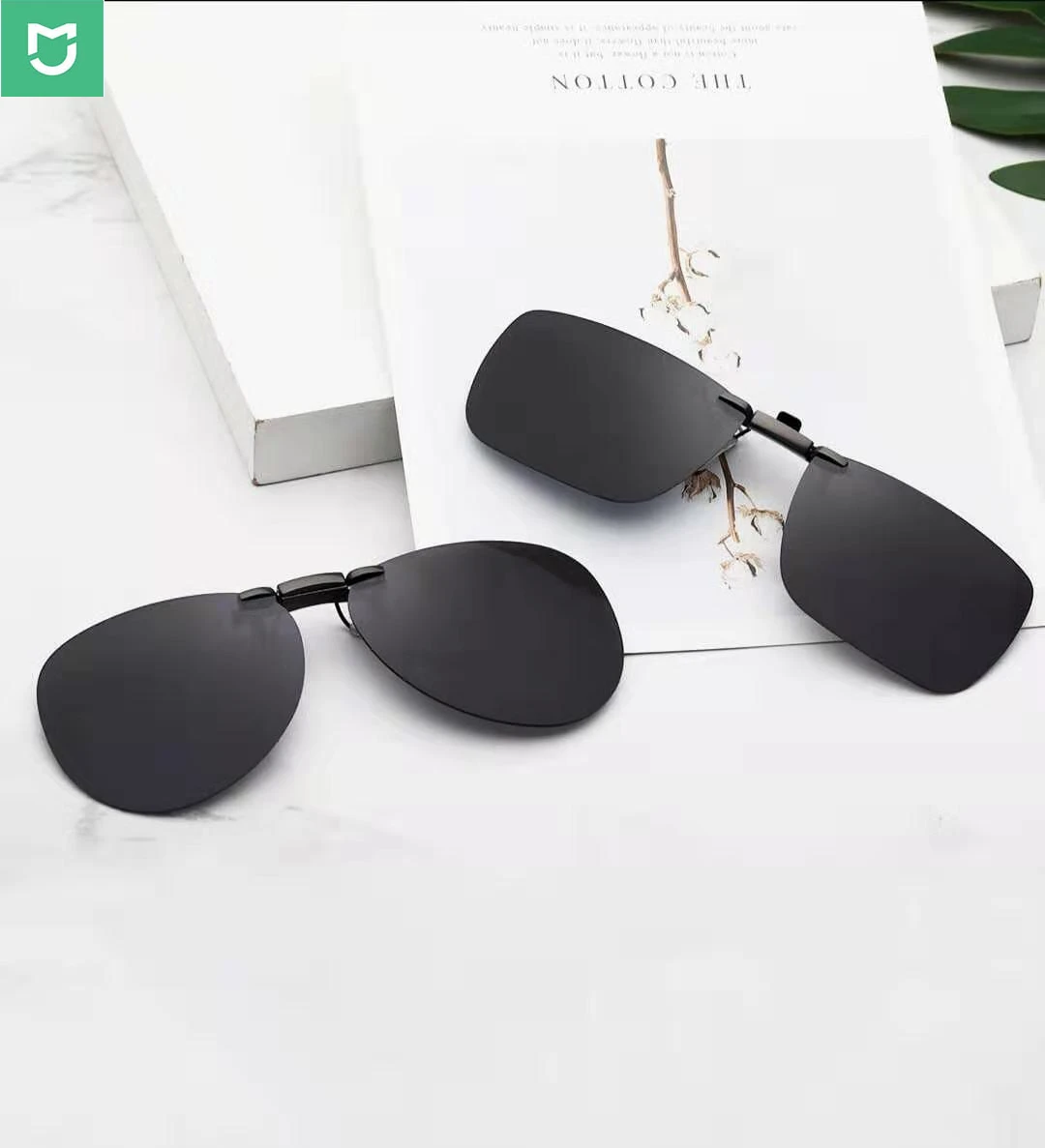 Мужские поляризованные солнцезащитные очки TS с клипсой для езды на велосипеде