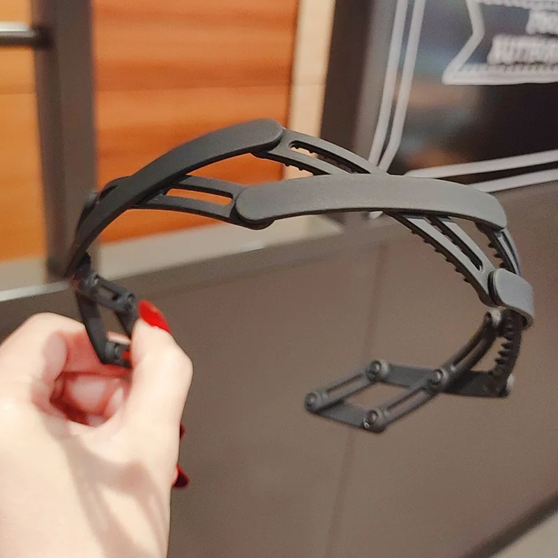 Женские повязки для волос пластиковые складные телескопические на голову