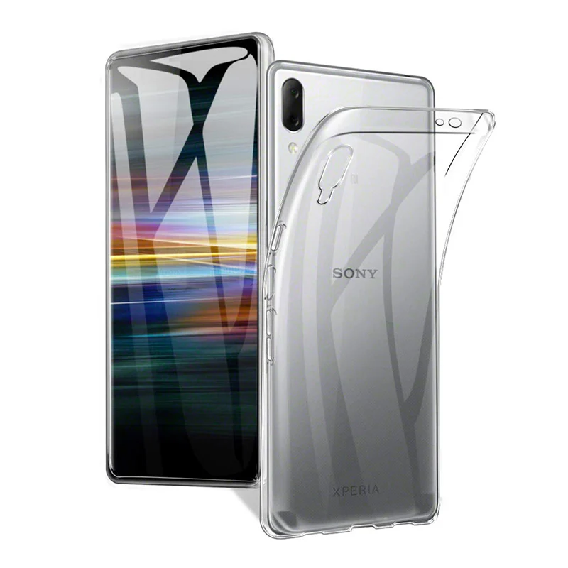 Мягкий ТПУ чехол для телефона s для sony Xperia L3 чехол прозрачный силиконовый чехол ультра тонкий прозрачный телефон противоударный L4312 5,"