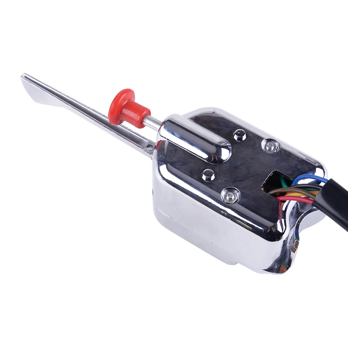DWCX Universal 12V Chrome Car Hot Rod Street Turn Signal Switch with Flasher HL-101 Fit for Ford Buick GM | Автомобили и