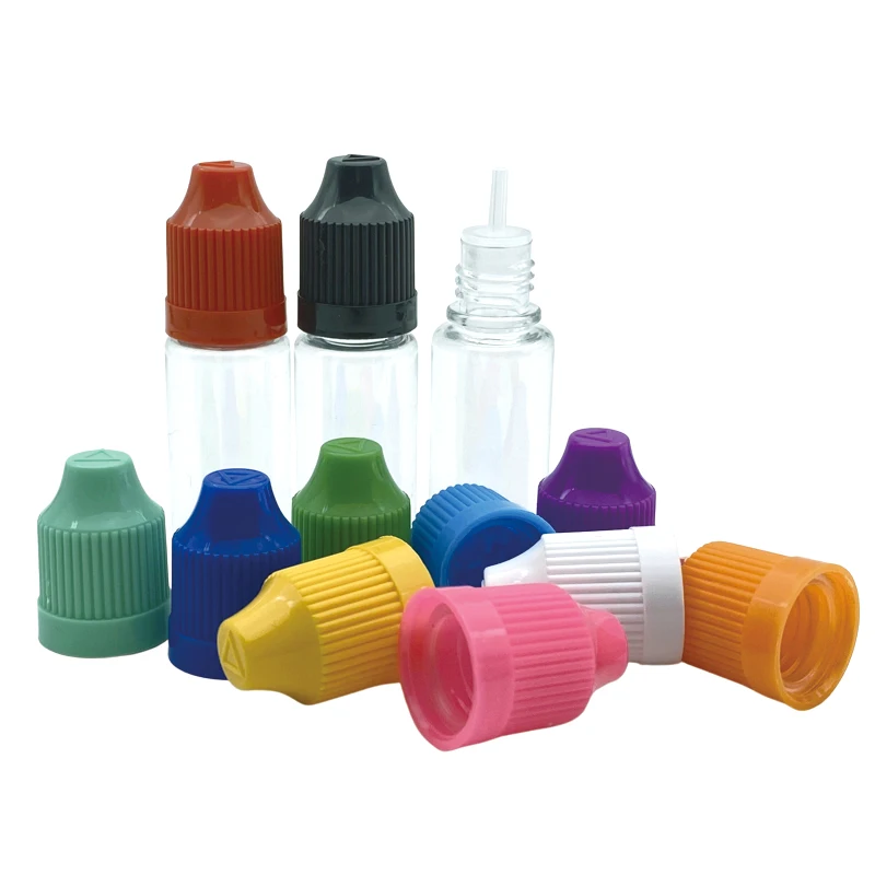 200pcs/lot PET Plastic Dropper 10ml Bottles With Childproof Cap Tip For E-cig Eye Drop e Liquid Hard Bottle Free Shipping | Красота и