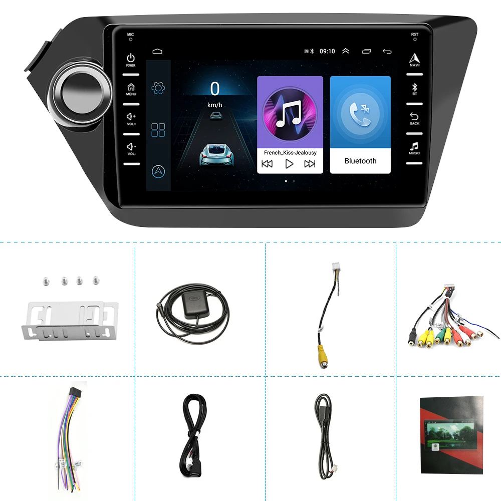 

Podofo 2 Din Android Car Radio For KIA Rio 2010 2011 2012 2013 2014 2015-2018 Multimedia Video Player GPS Navi Autoradio Stereo