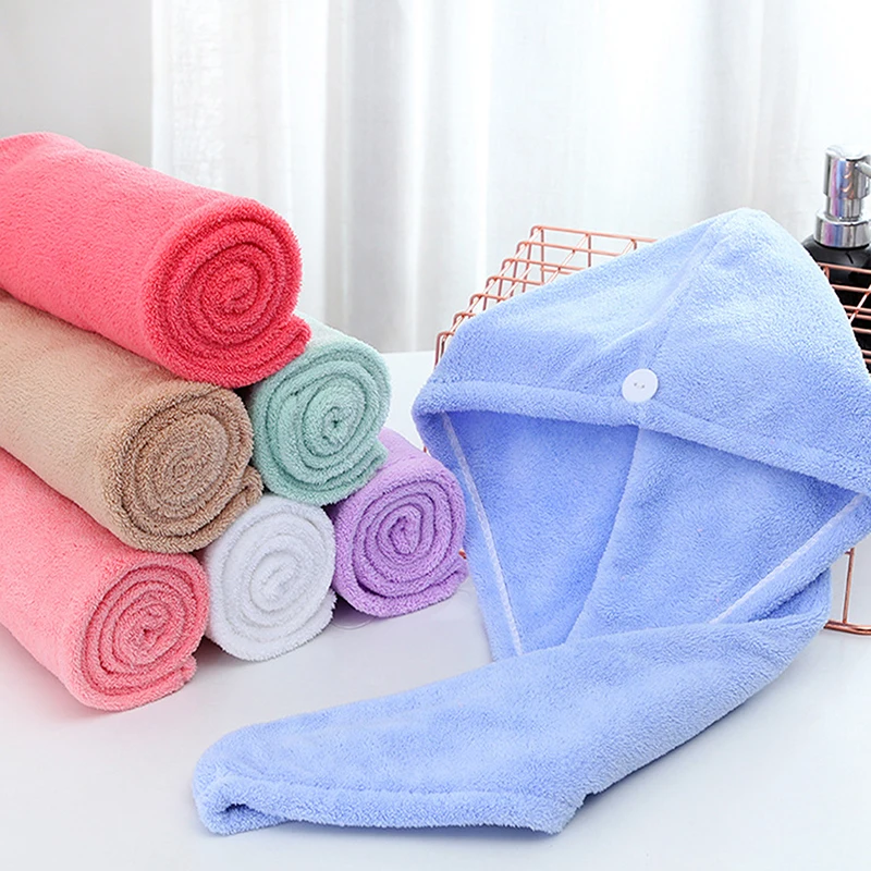 

1PCS Solid Color Microfiber Towel Soft Skin-Friendly Quick Dry Water Absorption Towel Hair Towel Bath Towel