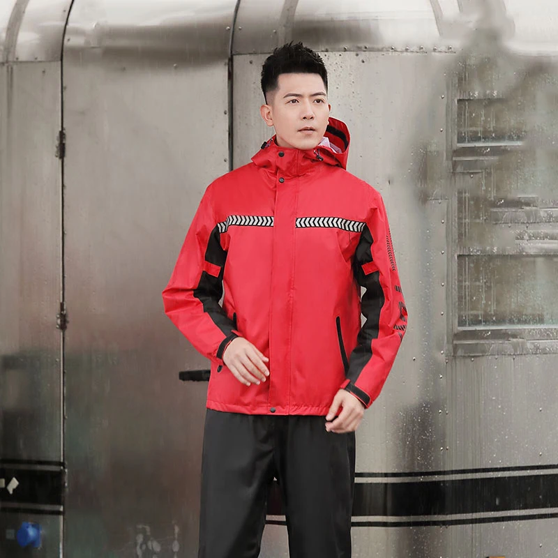 

Fashion Waterproof Raincoat Women Motorcycle Impermeable Rain Jacket Bicycle Regenponcho Regencape Cycling Rain Poncho QEA6YY