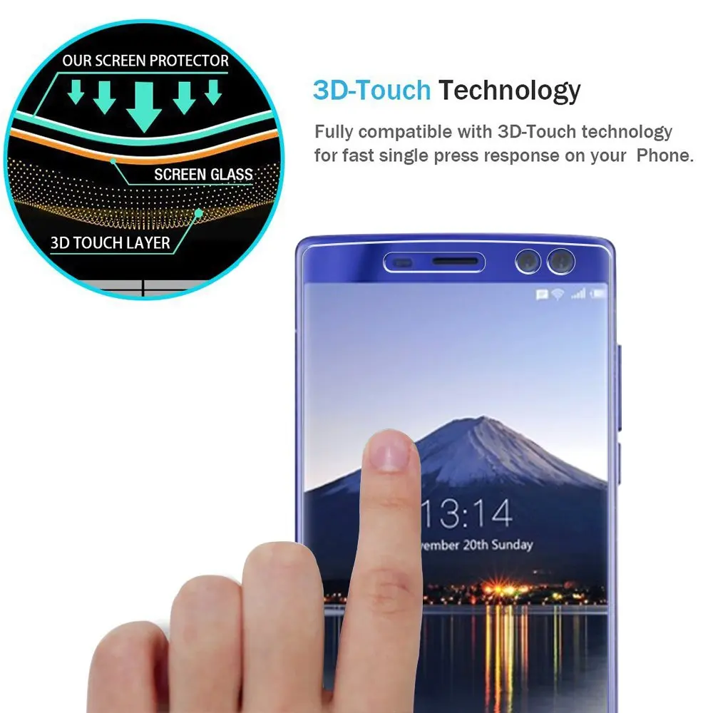 9H 2.5D Закаленное стекло Для Doogee V VE MIX Shoot 2 N10 защитная Пленка Для Doogee BL5000 BL7000 BL9000 BL12000