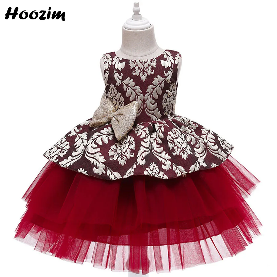 

Тюлевое платье с блестками и бантом, для девочек 12-6 лет