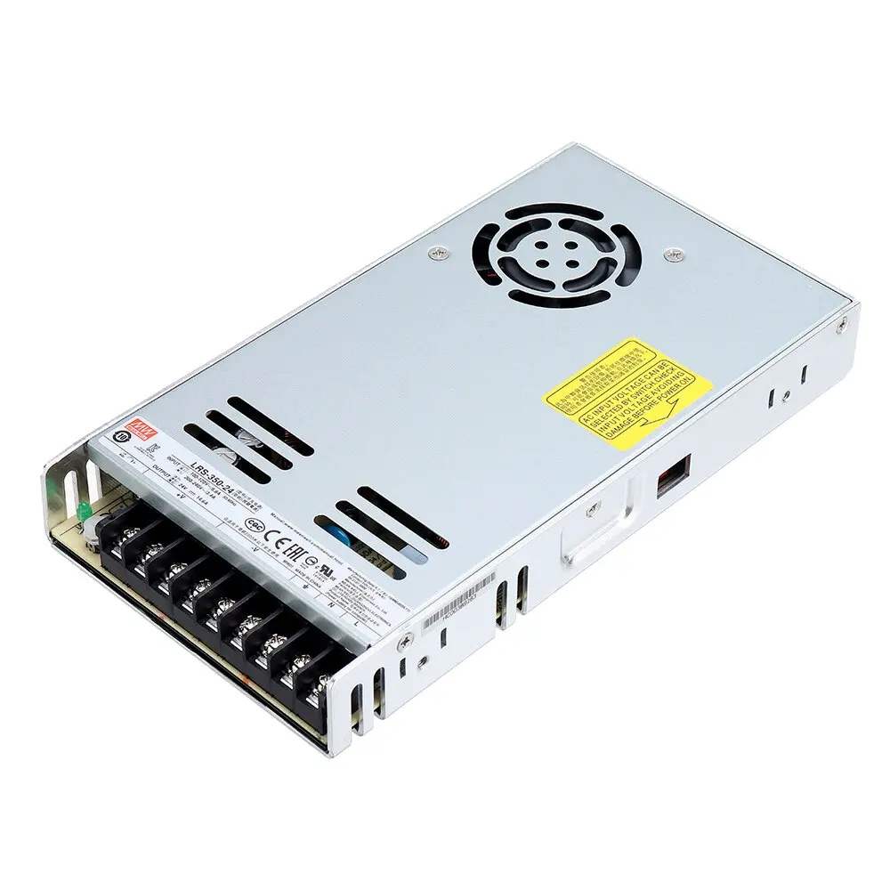 Fonte de Alimentação Peças de Impressora 215x115x30mm para Cr-10 Creality v2 Meanwell 24v 350w Ultra-fino Comutação Cr-5 3d Cr-6 se Ender-3