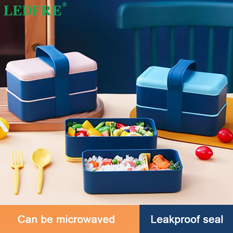 

LEDFRE, офисный Рабочий студенческий Портативный Ланч-бокс с разделенным подогревом