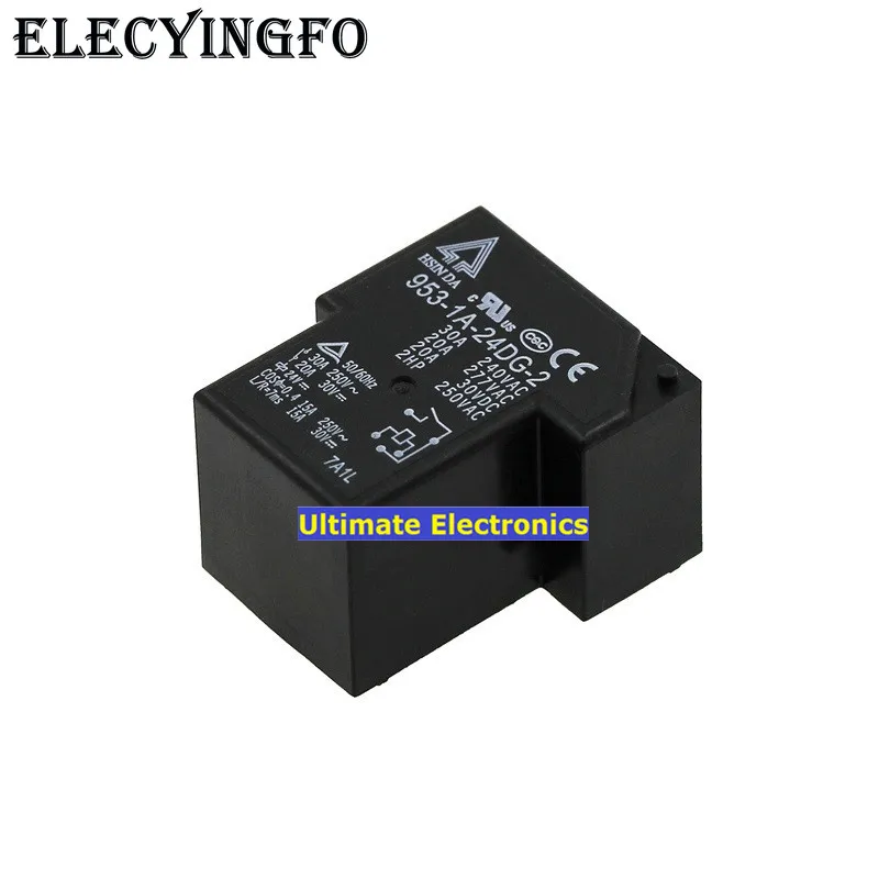 

5pcs Power relay 953-1A-24DG-2 24VDC 30A 5feet
