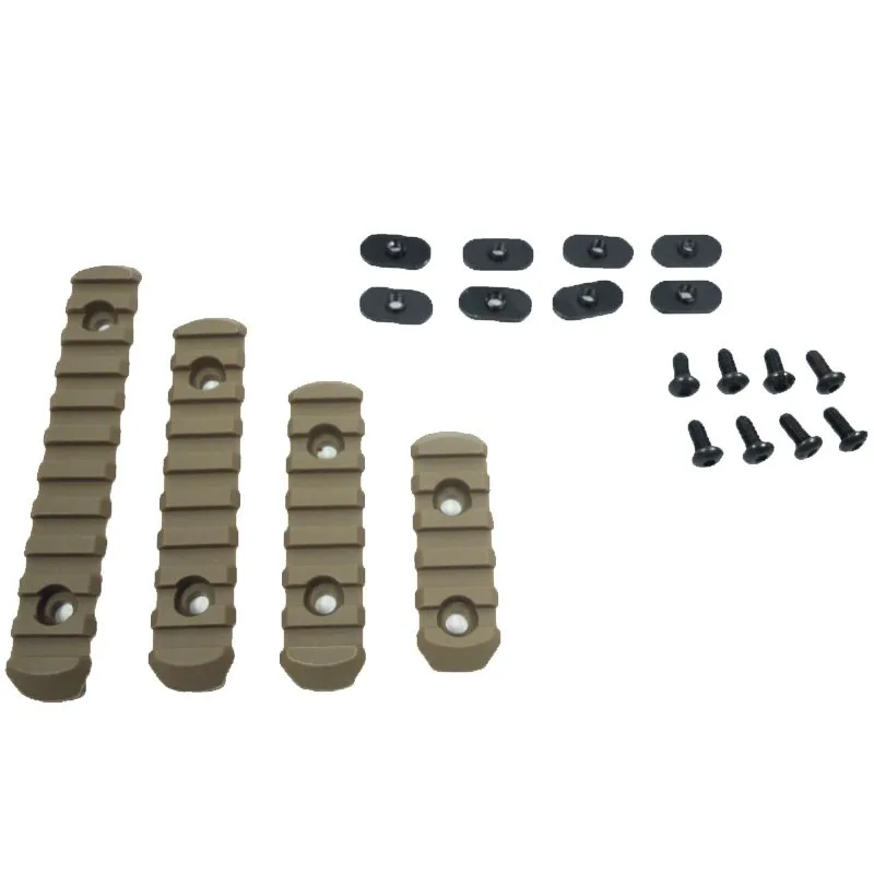 

Tactical Polymer Option Rail Section Keymod Picatinny Weaver Rail Set Handguard Rail Cover Airsoft Rifle Gun Accessories