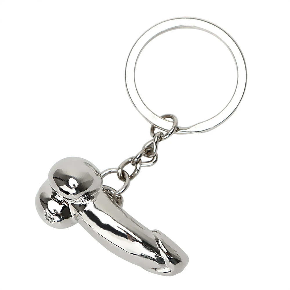 LEEPEE Dildo Key Rings Keychain Fashion Penis Shape Creative Gift Keyfob Auto Ring Car Chain |