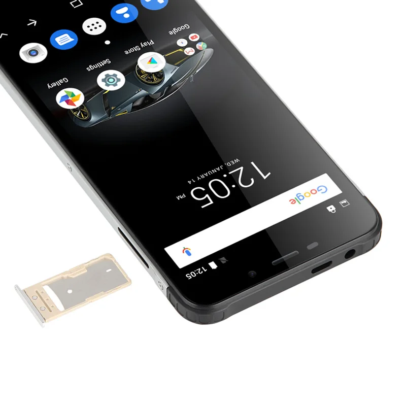 UNIWA X5 Прочный Стильный открытый мобильный телефон 3g 5," MT6580M четырехъядерный Android 6,0 смартфон с двумя sim-картами
