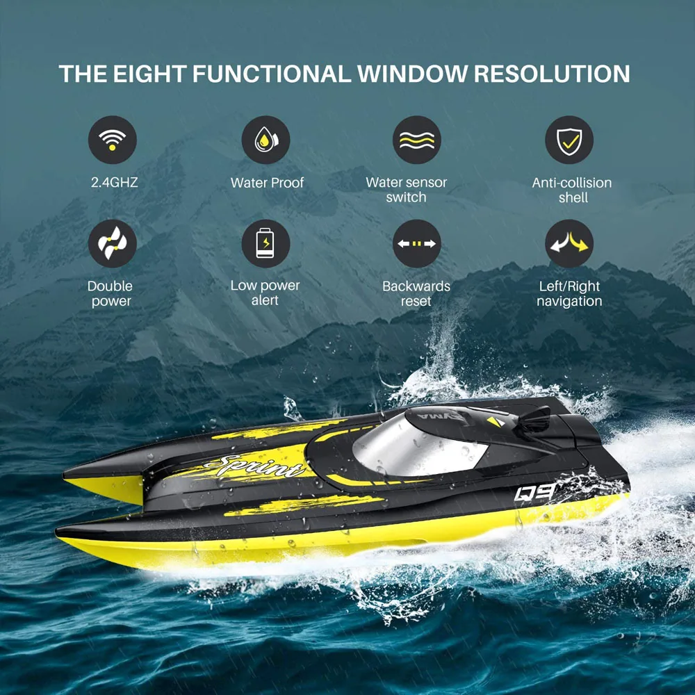 eboyu syma q9 лодка с дистанционным упр