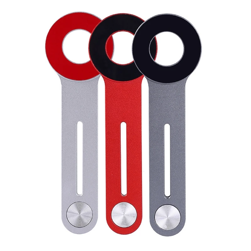 

Two-in-one Aluminum Alloy Adjustable Side Mount Clip for Laptop Expansion Stand for Smartphone Gray/ Red/ Silver