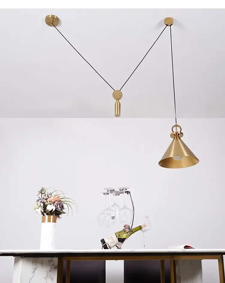 Подвесной светильник в скандинавском стиле дизайнерские креативные