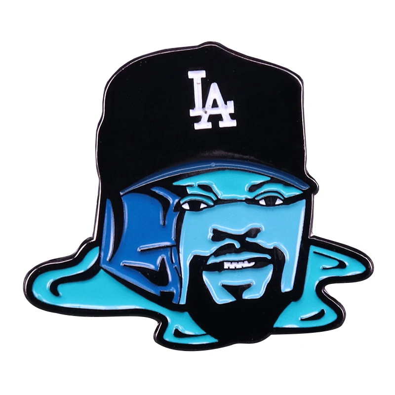 Винтажный значок Ice Cold A Los Angeles Dodgers булавка для лацкана крутой аксессуар пимпа |