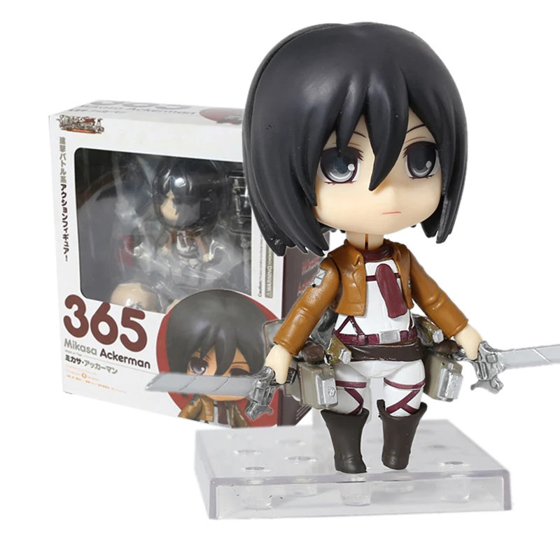 Кукла Эрен 365 экшн-фигурка из атаки на Титанов Mikasa Ackerman 417 Levi 390 375 Q Коллекционная