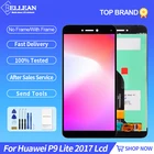 Дисплей Catteny P9 Lite 2017 Для Huawei P8 Lite 2017, ЖК-дисплей с сенсорной панелью, дигитайзер в сборе с рамкой, бесплатная доставка
