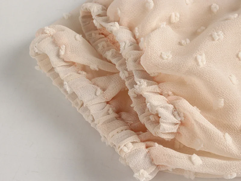 

2020 Elegant Ruffles V Neck Women Spring Polka Dot Long Sleeve Mini Dress Ladies Casual Slim Harajuku Korean Boho Robe SJ5673M