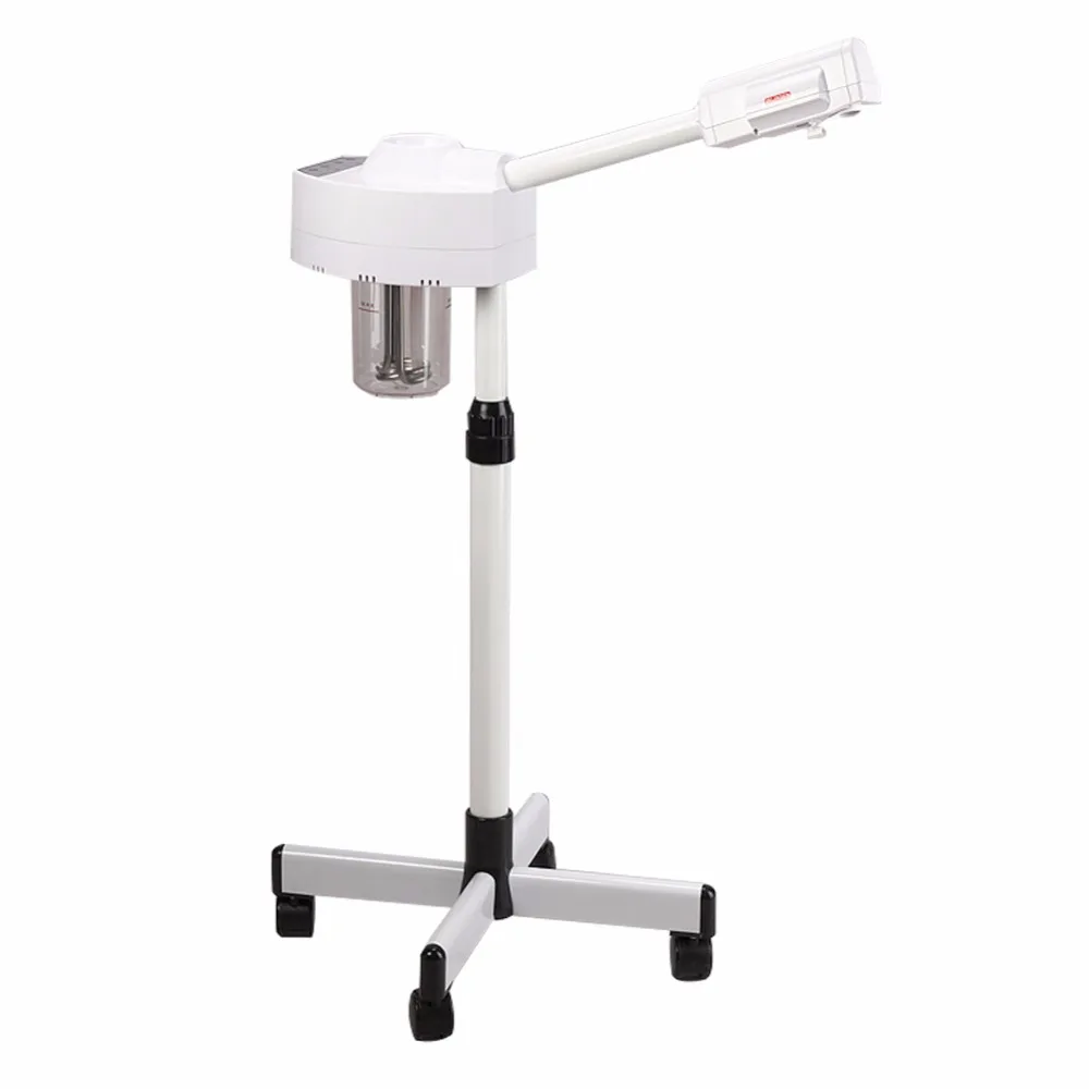 

OEM Beauty Equipments 2 In 1 Nano Facial Steamer With A Lamp Magnifying Glass