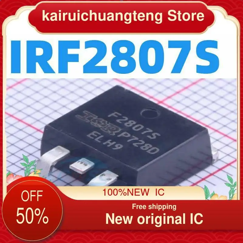 

10 шт. F2807S MOS IRF2807S TO-263 82A/75V новый оригинальный IC
