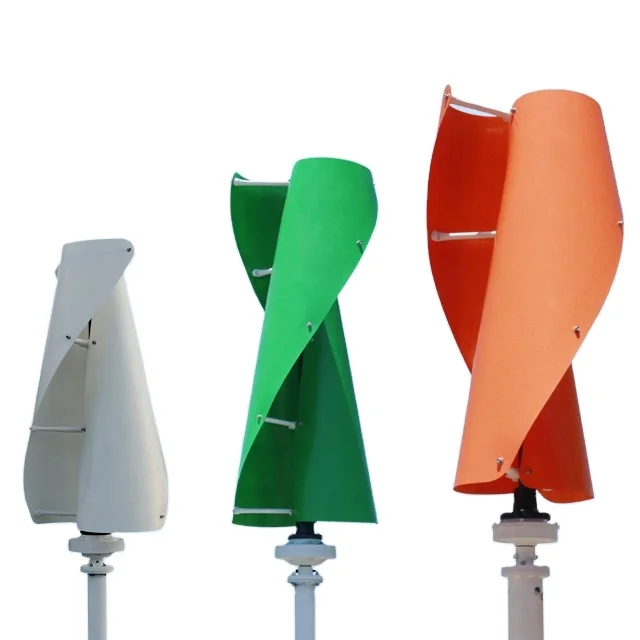 

R&X CE Noiseless 48v Maglev Spiral 1kw Home Small Vertical Axis Wind Turbine