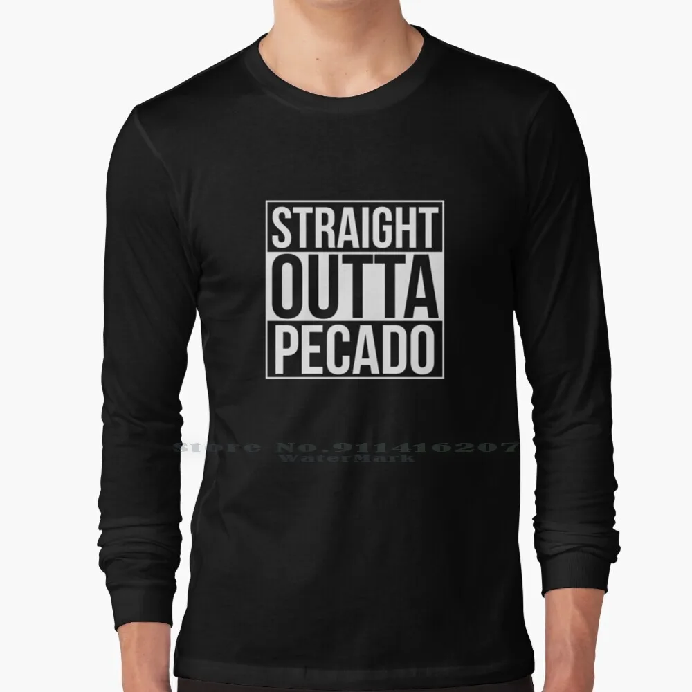 

Straight Outta Pecado Pubg ( Playerunknown's Battlegrounds ) Long Sleeve T Shirt Pubg Playerunknowns Battlegrounds