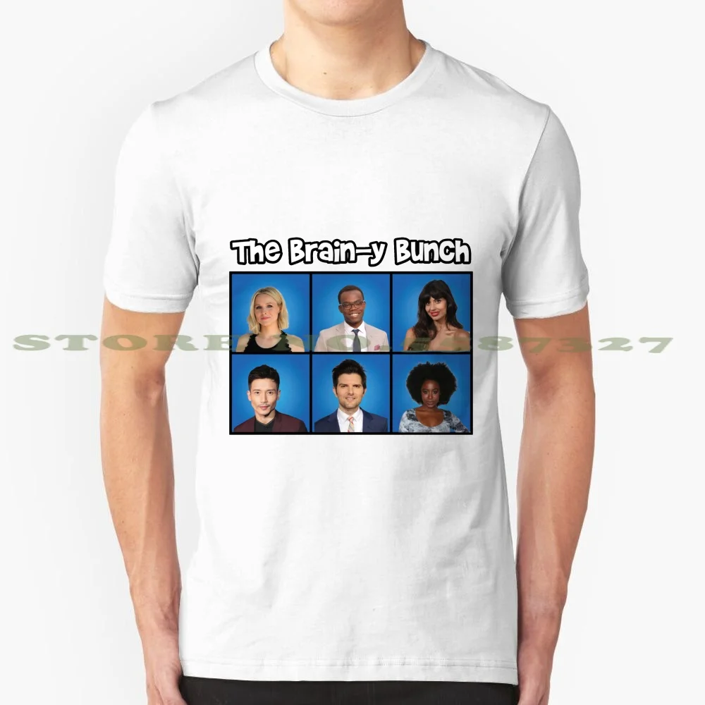 

The Brainy Bunch - The Good Place Cool Design Trendy T-Shirt Tee Good Place Brainy Smart Eleanor Chidi Tahani Jason Voorhees