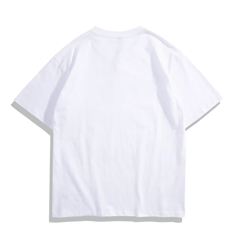 

Ladies Couple T-shirt AK Gangster Print Korean Style Summer Alt Top Tee Cotton Comfortable Loose Tshirts