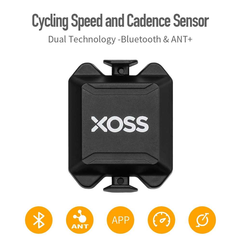 Велокомпьютер XOSS устройство для измерения скорости и частоты вращения педалей