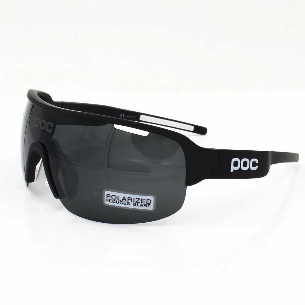 

3 Lens POC Polarized Cycling Sunglasses Outdoor Sport Glasses Men Women Mountain Road Bike Glasses MTB Eyewear UV400 Goggles