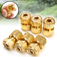 brass coated hose adapter 12 quick connect swivel connector garden hose coupling systems for watering irrigation car washing