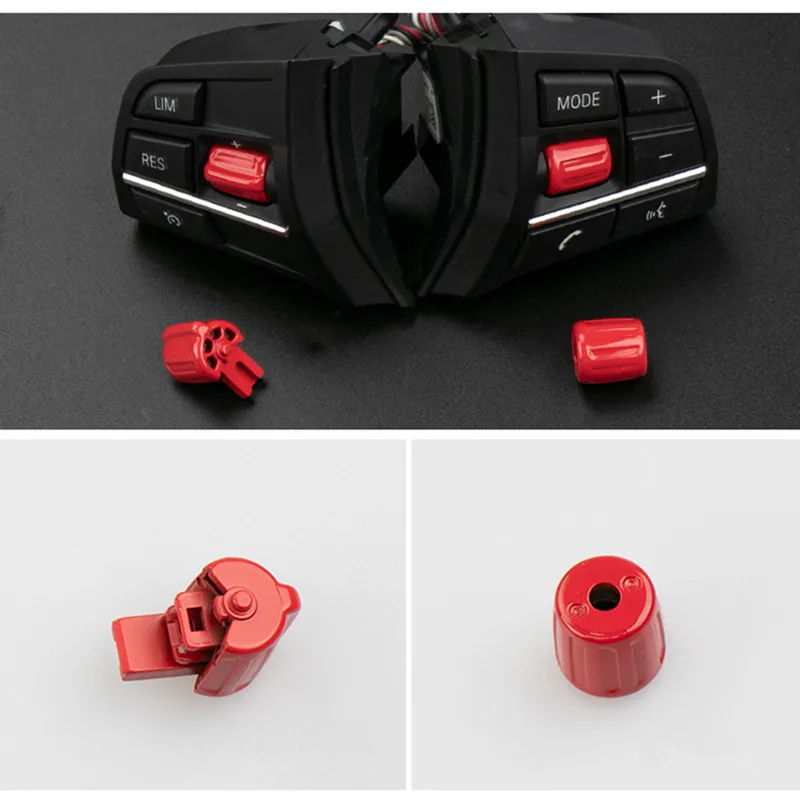 1 пара 2 шт. переключатель рулевого колеса Многофункциональная кнопка для BMW 5