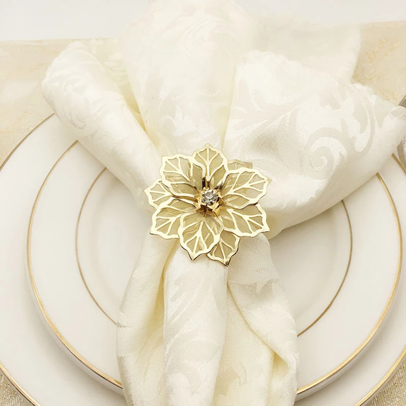 Кухня обеденный Столовая Салфетка кольцо держателя салфеток для свадьбы или